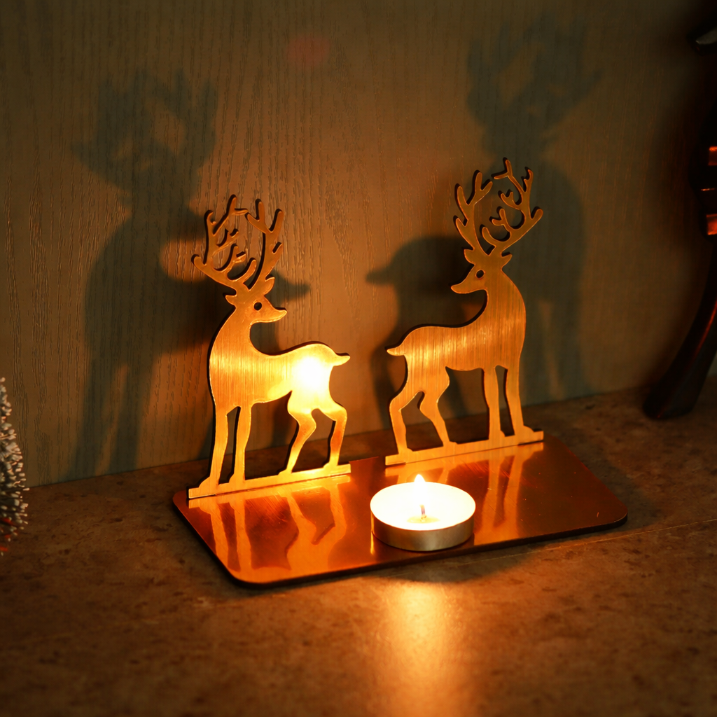 Reindeer Candle Holder 